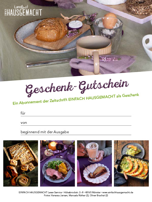 Geschenkgutschein