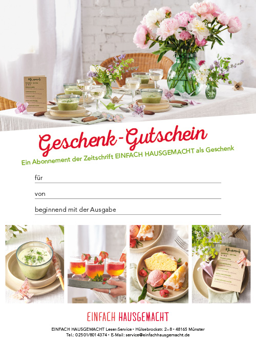 Geschenkgutschein